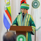 Princess Zahra addressing the Graduands of AKU Kenya Global Convocation 2022-02-26